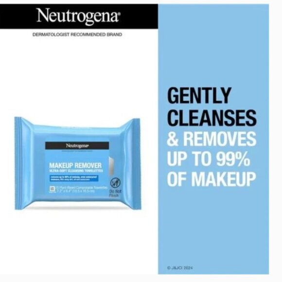 NWT Makeup‎ Remover Wipes Singles, Individually Wrapped Face Wipes BONUS Sponges - Picture 3 of 5